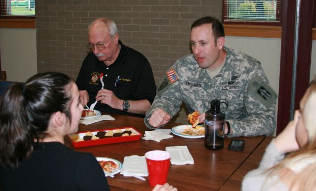 Munster students learn the reason for Veterans Day